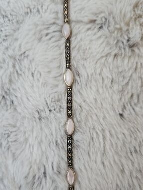 925 Sterling Silver Braclet With Clasp